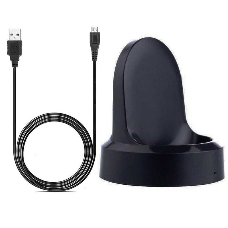 EXMRAT 2 Pack Charger Compatible for Samsung Gear S3, Charging Cradle Dock for Gear S3 Frontier, Gear S3 Classic Smart Watch (2 Pack) - Image 4